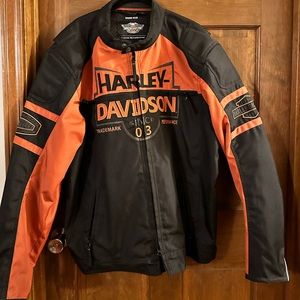 Harley Davidson Mesh/Canvas Riding Jacket XXL